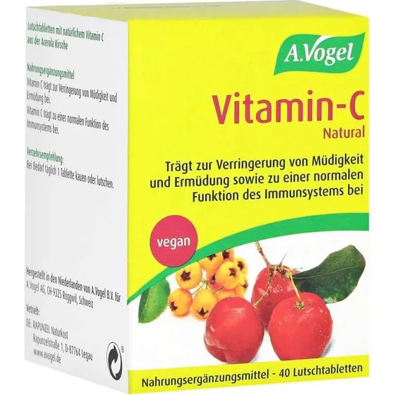 A.Vogel Vitamin C Lutschtabletten mit Acerola (40 Stück)