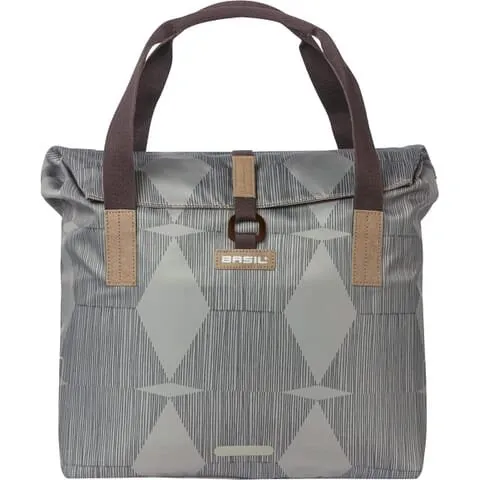 Basil Gepäckträger-Tasche Elegance grau