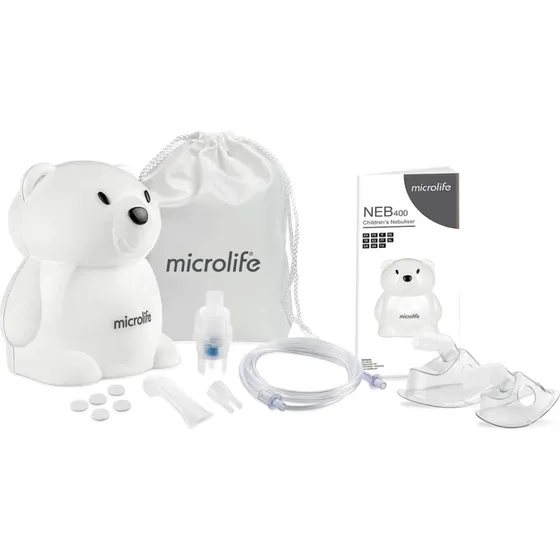 Microlife NEB 400 Pneumatischer Kolbeninhalator für Kinder & Erwachsene