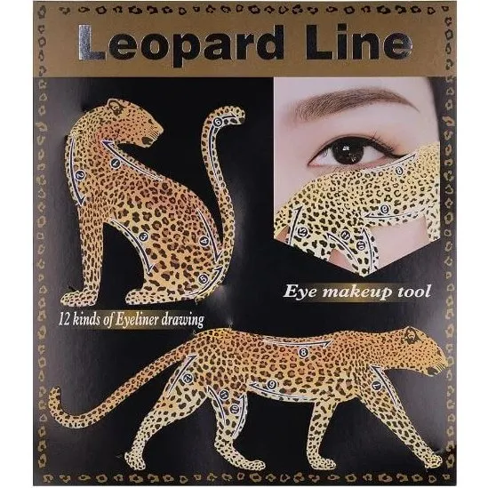 Sabloane Eyeliner-Schablonen Set, 12 verschiedene Modelle