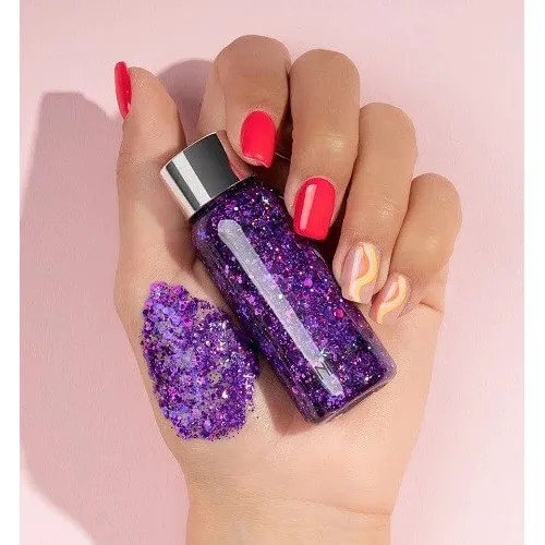 Handaiyan Glitzergel für Gesicht, Körper & Haar - Farbe 06