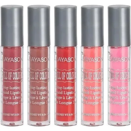 Teayason 5er-Set Lippenstifte Matt, 02