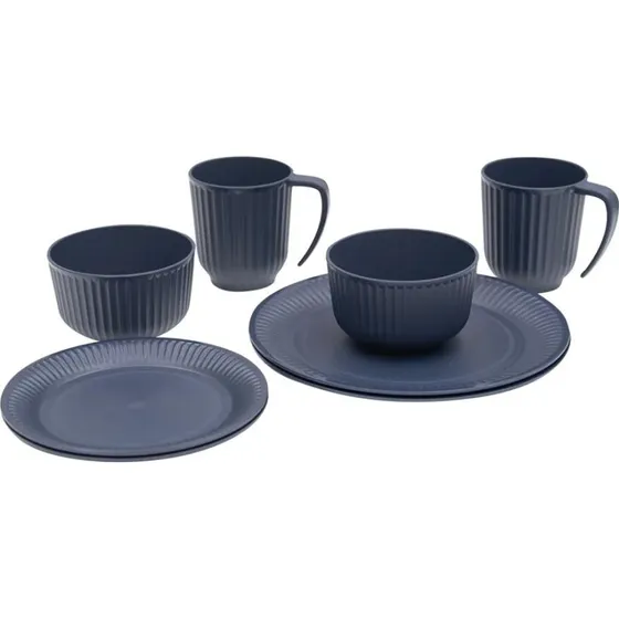 Outwell Delish Geschirrset 2 Pers. navy night