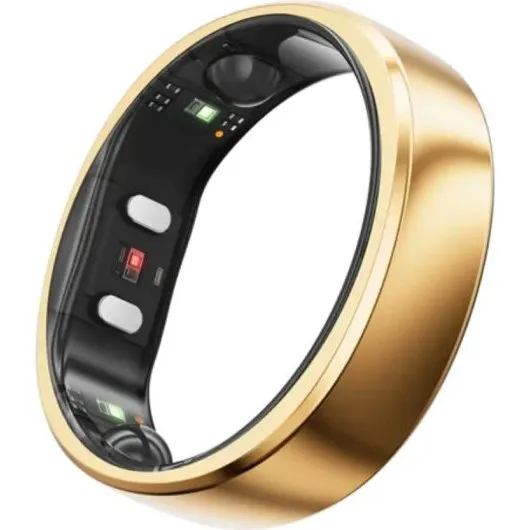 RingConn Gen 2 Smart Ring, Größe 6, Gelb, Unisex