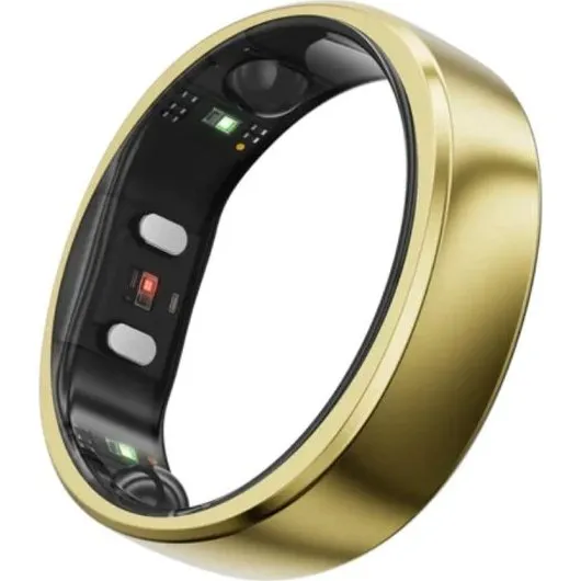 RingConn Smart Ring Gen 2 - Titan, Gold, Größe 10