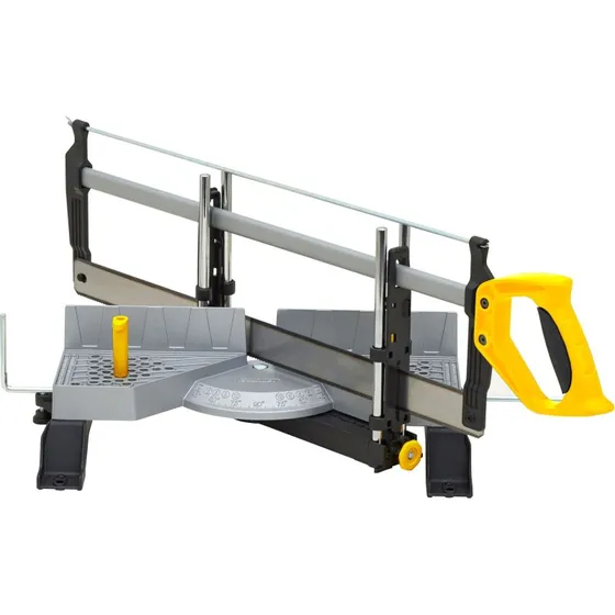 Stanley 1-20-800 Gehrungslade Metall 560 mm mit Sge