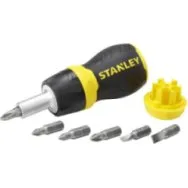 Stanley STUBBY RATCHET MULTIBIT 6 Bits 0-66-358