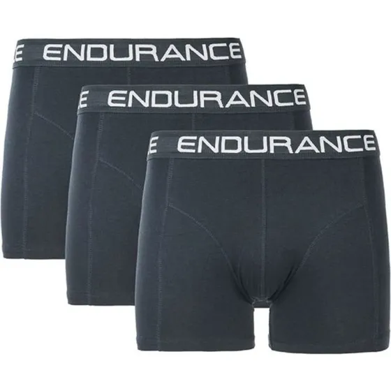 Endurance Burke Boxershorts Herren 3er Pack - Schwarz
