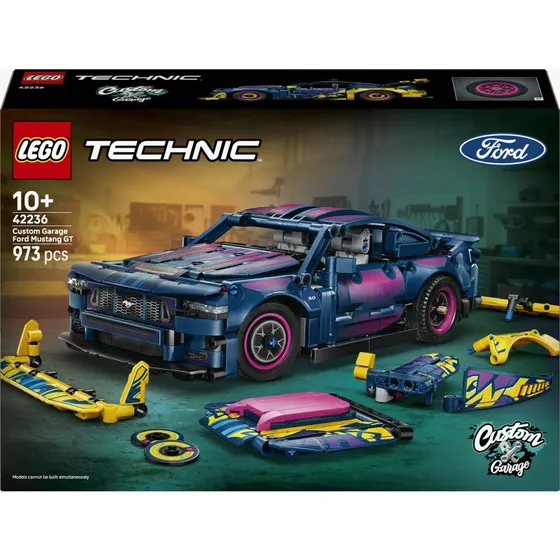 LEGO Technic 42236 Ford Mustang GT Auto Tuning-Werkstatt