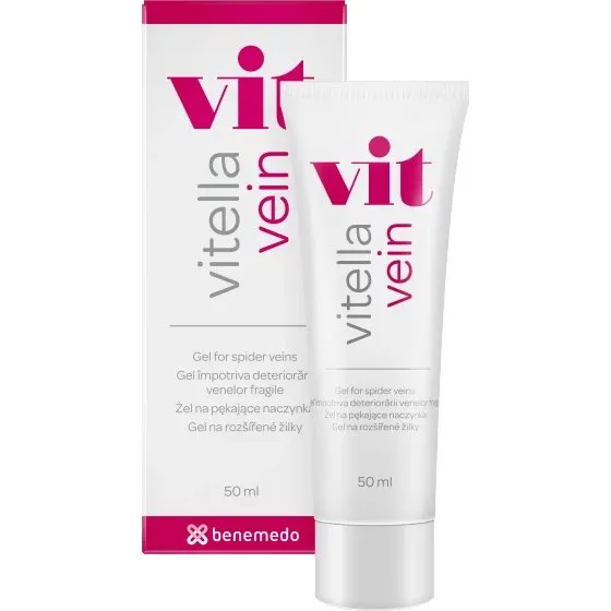 Benemedo Vitella Vein Vit Gel gegen Venenschäden, 50 ml