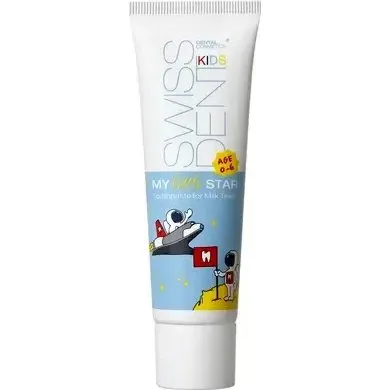 Swissdent My little star Kids Geschmacksneutrale Zahnpasta, 50 ml