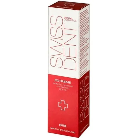 Swissdent Extreme Zahnpasta - Aufhellend & Schützend, 100 ml