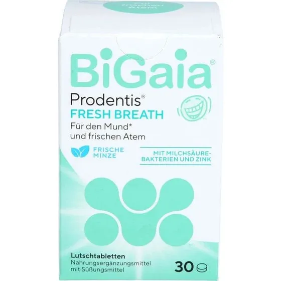 BiGaia Prodentis Fresh Breath Lutschtabletten, 30 Stück