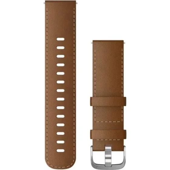 Garmin Lederarmband 22 mm - Braun