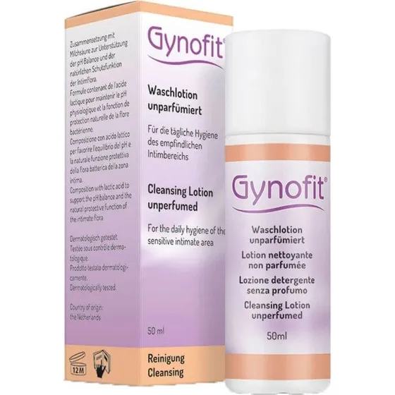 GYNOFIT Waschlotion unparfümiert Reisepackung 50 ml