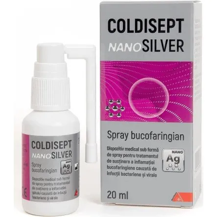 Arkona Coldisept NanoSilver Halsspray, 20 ml