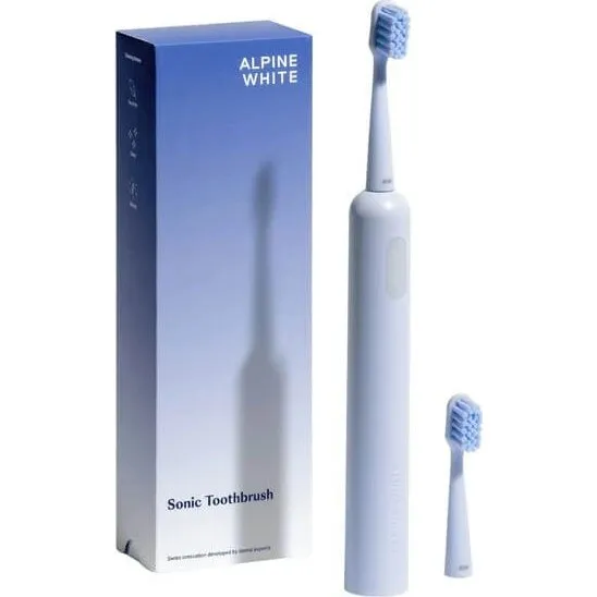 Alpine White Schallzahnbürste - Sanfte & Effektive Reinigung