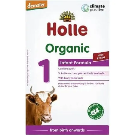 Holle Baby Formel 1 Säuglingsnahrung Milchpulver, 400g