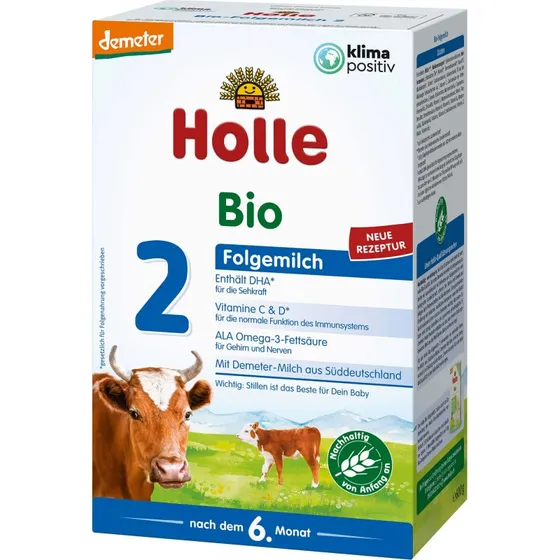 Holle Bio 2 Folgemilch ab 6 Monaten, 600 g