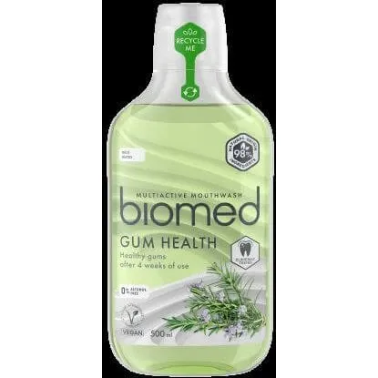 Biomed Gum Health Mundspülung, 500 ml, Minze & Kräuter
