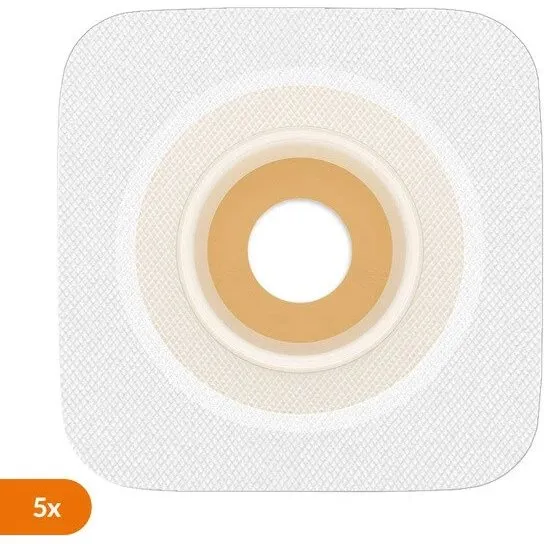 ConvaTec Natura Durahesive Convex Stomaplatte 45/22-33 mm, 5 Stk.