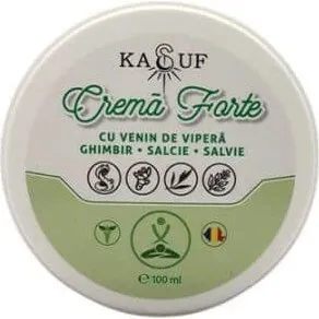 Kasuf Creme Forte mit Viperngift, Ingwer, Weide & Salbei, 100 ml