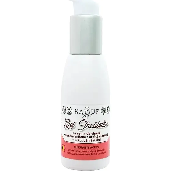 Kasuf Wärmendes Gel mit Viperngift, 100 ml