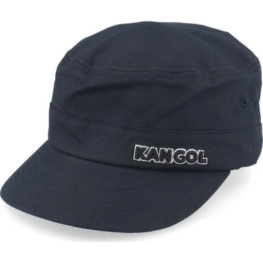 Kangol Cap Ripstop Army Black Stretch Fit - Schwarz