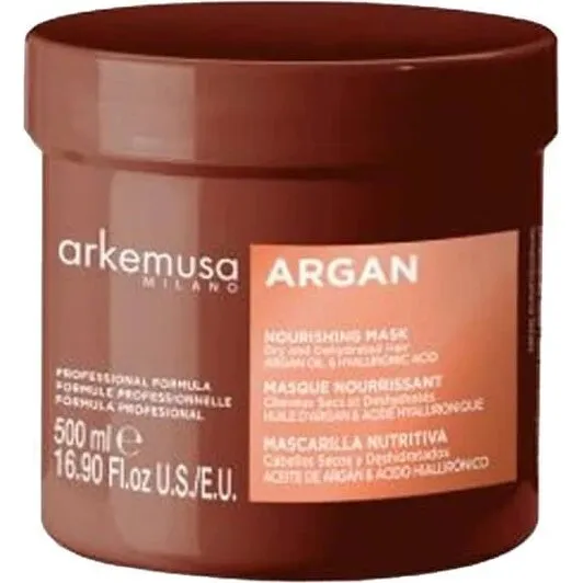 Arkemusa Milano Argan Haarmaske für trockenes Haar, 500 ml