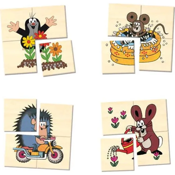 Sendung mit der Maus - Der kleine Maulwurf Holzpuzzle