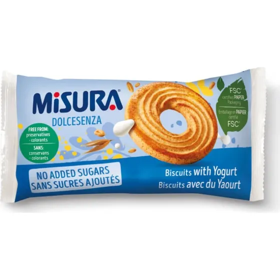 Misura Joghurt-Kekse ohne Zuckerzusatz, 33,3 g