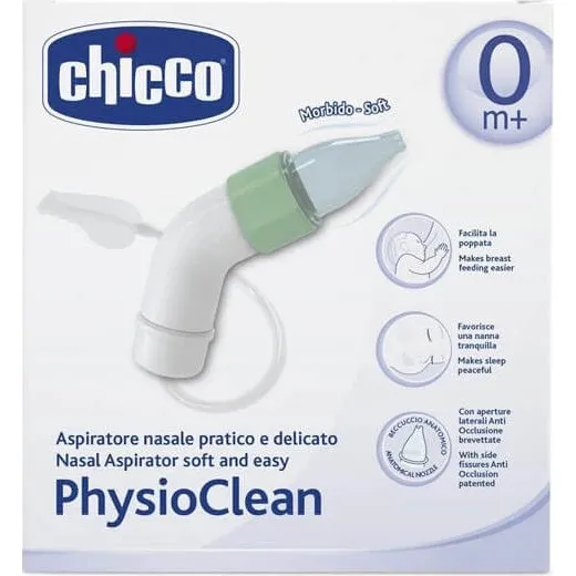 Chicco PhysioClean Nasensauger für Babys ab der Geburt