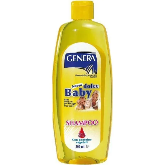 Genera Dolce Baby Shampoo mit Pflanzenproteinen, 500ml