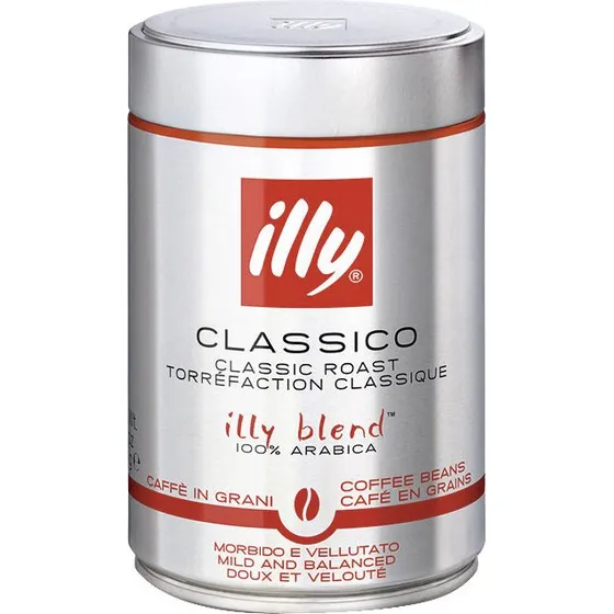 illy Classico Espresso Kaffeebohnen, 100% Arabica, 250g Dose