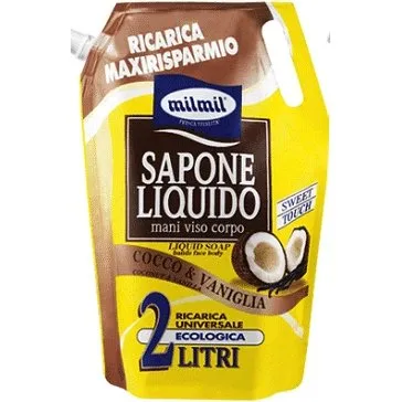 Milmil Flüssigseife Kokosnuss & Vanille, 2l