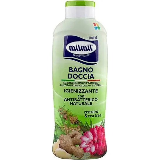 Milmil Badeschaum Ingwer & Teebaum, 1000 ml