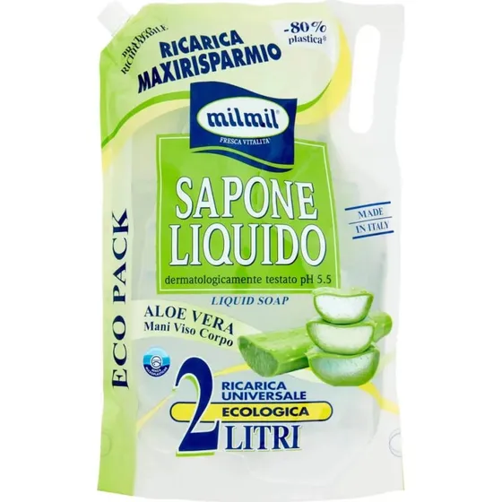 MilMil Flüssigseife Aloe Vera Reserve, 2000 ml