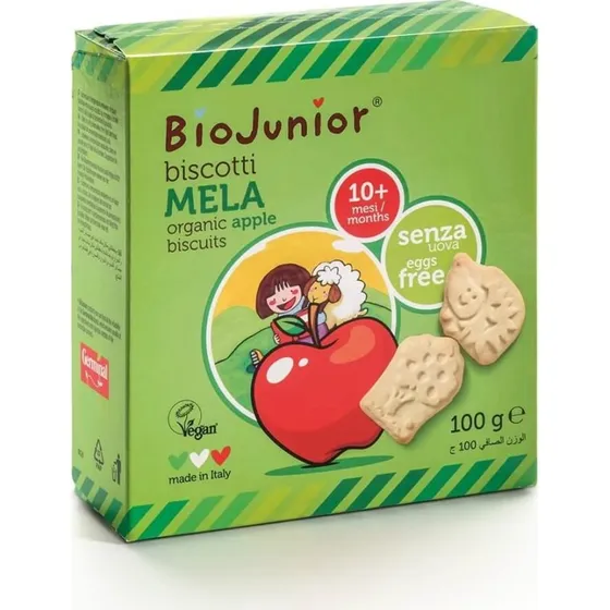 Germinal Bio-Kekse mit Apfel, vegan, ab 10 Monaten, 100 g