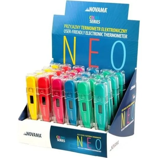 Novama Neo MT 101 Elektronisches Thermometer, 24er Set