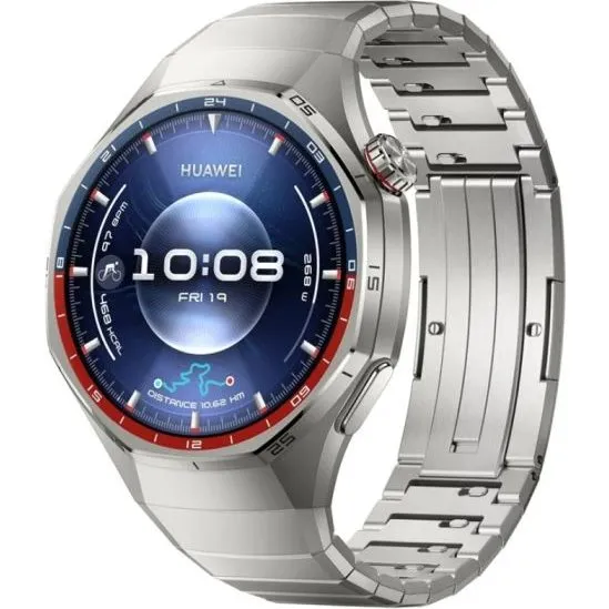 Huawei WATCH GT 6 Pro 46mm - Titan Silber