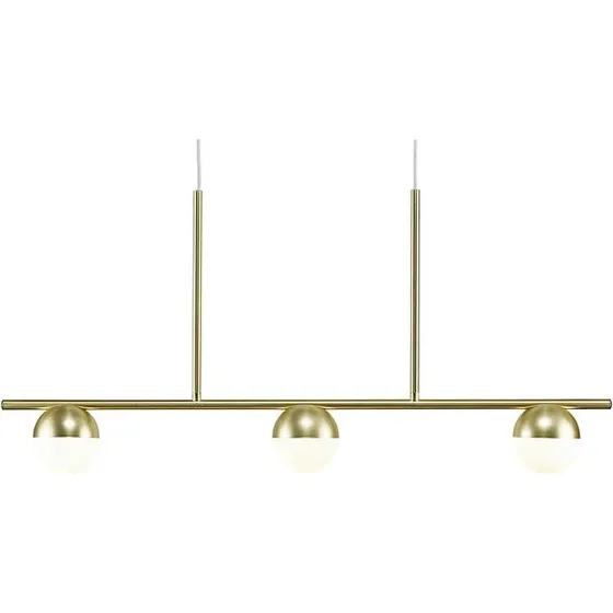 Nordlux Contina 3-flammige Pendelleuchte Messing