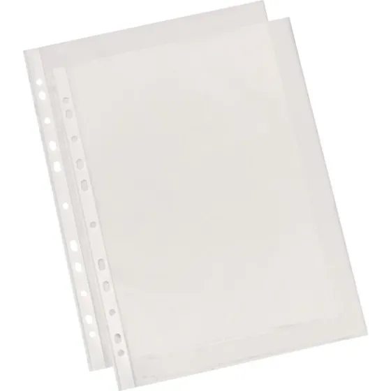 Esselte Prospekthülle Economy A4 0,05 mm genarbt