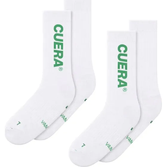 Cuera Padel Socken 2er-Pack White/Green