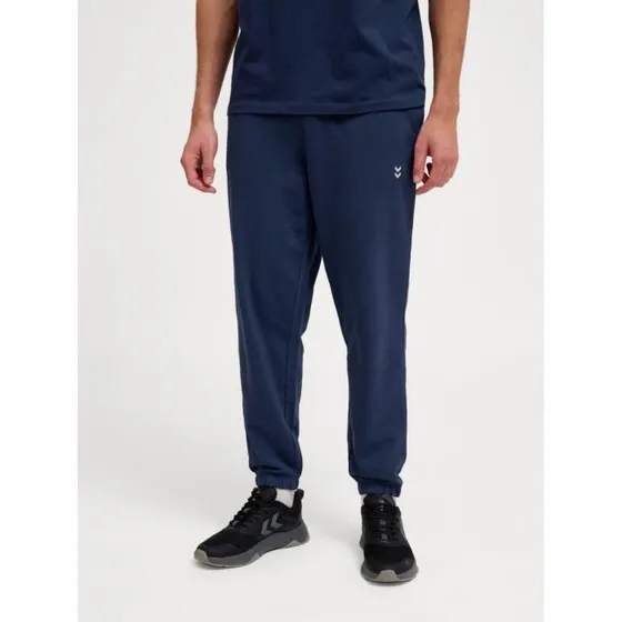 Hummel Pulse Sweat Pants M – Blaue Fleece-Jogginghose