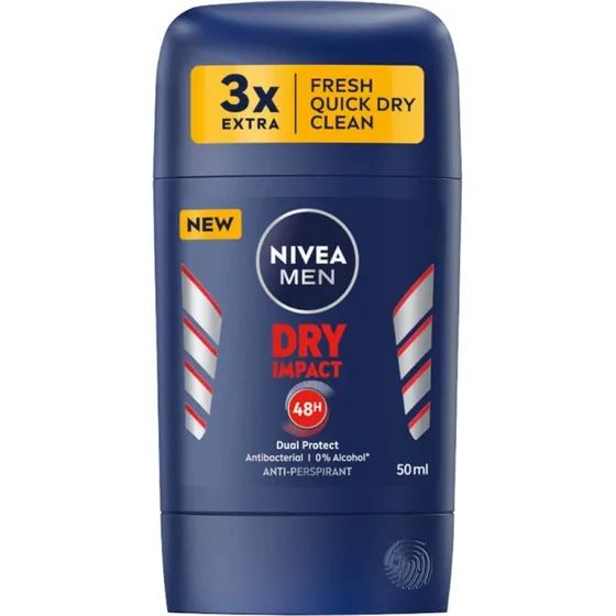 Nivea Men Dry Impact Anti-Transpirant-Stick, 50ml