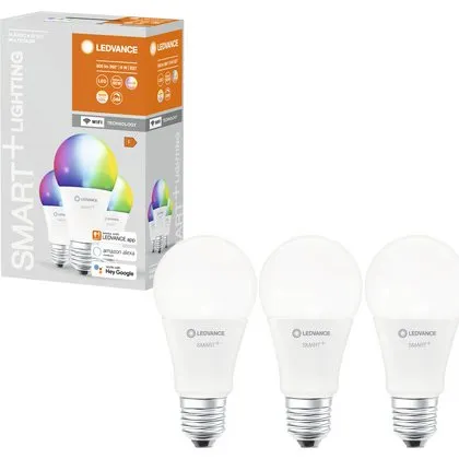 LEDVANCE Smart+ WiFi E27 RGBW 9W 806lm Tunable White