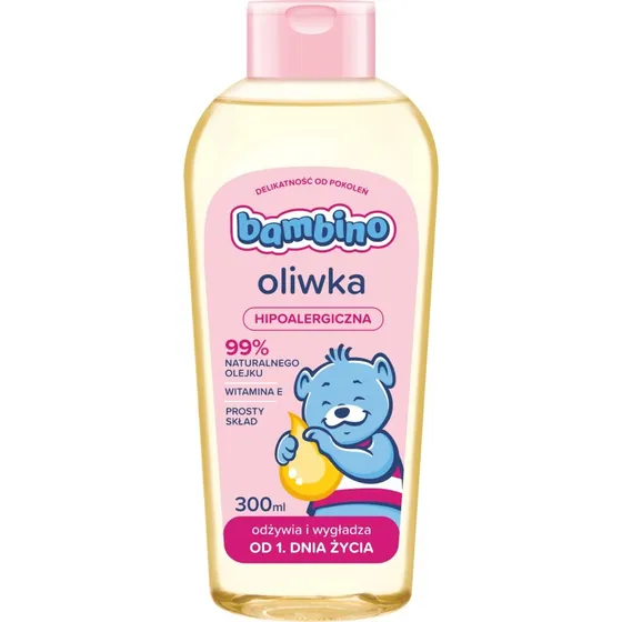 Bambino Hypoallergenes Olivenöl für Babys & Kleinkinder, 300 ml
