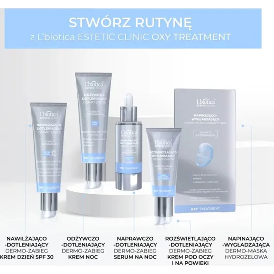 L biotica Esthetic Clinic Oxy Treatment Dermohydrogelmaske