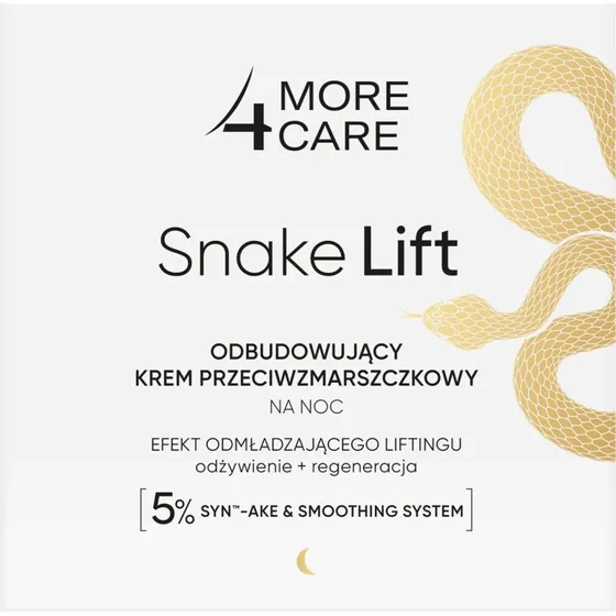 More 4 Care Snake Lift Anti-Falten-Nachtcreme, 50 ml