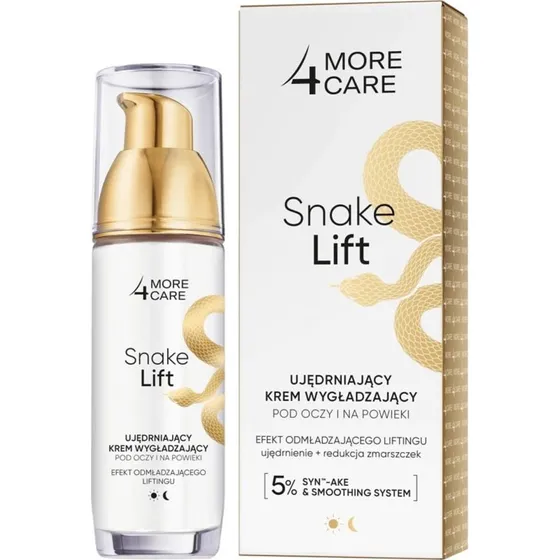 More 4 Care Snake Lift Augencreme, straffend & glättend, 35 ml